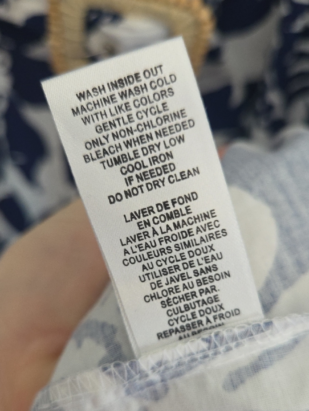 Joie Santorini Blue And White Button Down Dress - Picture 8 of 9
